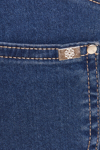 Jeans léger taille standard 7/8ème denim double stone femme