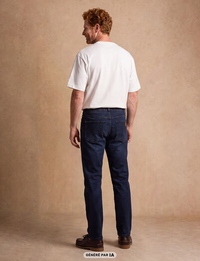 Pantalon Magique Monsieur L'Unique L30 denim blue black homme