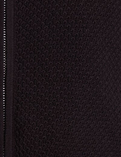 Gilet r&eacute;versible esprit bomber noir femme