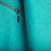 Veste droite fluide vert femme