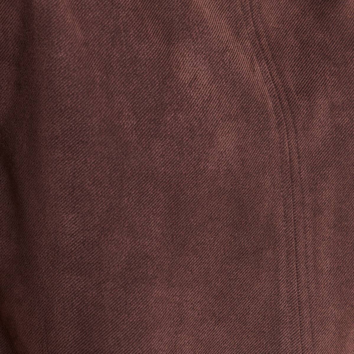 Top en suedine marron fonc&eacute; femme