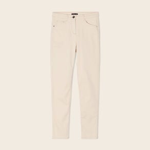 pantalon leger taille standard 78eme ivoire femme Pantalon léger taille standard 7/8ème ivoire femme
