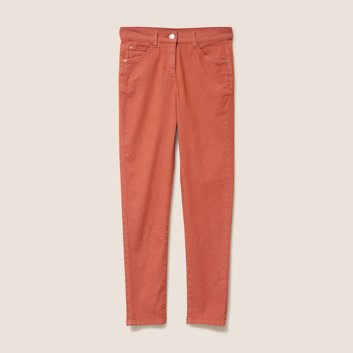 Pantalon magique Le L&eacute;ger coupe ajust&eacute;e vieux rose femme