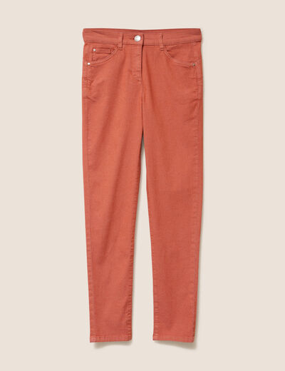 Pantalon magique Le L&eacute;ger coupe ajust&eacute;e vieux rose femme