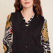Gilet sans manches noir femme