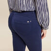 Jean magique L'Unique coupe ajust&eacute;e bleu marine femme