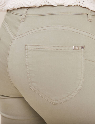 Pantalon magique Le L&eacute;ger coupe ajust&eacute;e vert clair femme