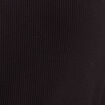 T-shirt cintr&eacute; col montant dentelle noir femme