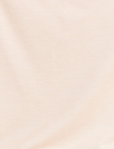 Débardeur thermo-douceur bretelles fines beige femme