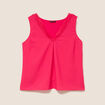 D&eacute;bardeur sans manches rose fushia femme