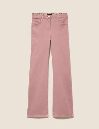Jean magique L'Unique coupe bootcut rose femme