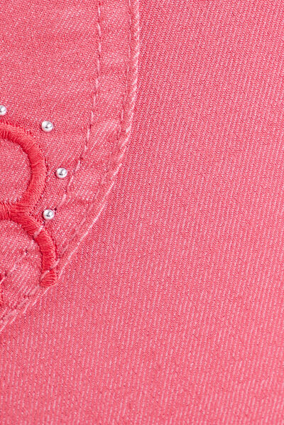 Pantalon ajusté vieux rose femme