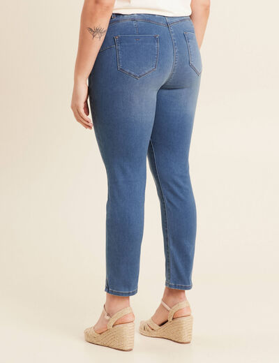 Tregging taille standard denim double stone femme