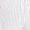 Pantalon fluide coupe barrel bleu femme