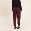 Pantalon bordeaux femme