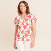 T-shirt manches courtes rose femme