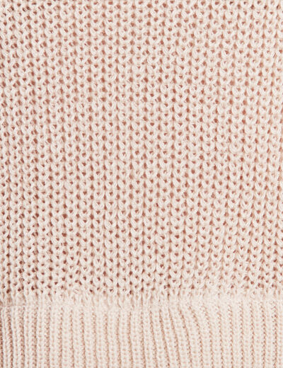 Pull sans manches 2-en-1 ivoire femme