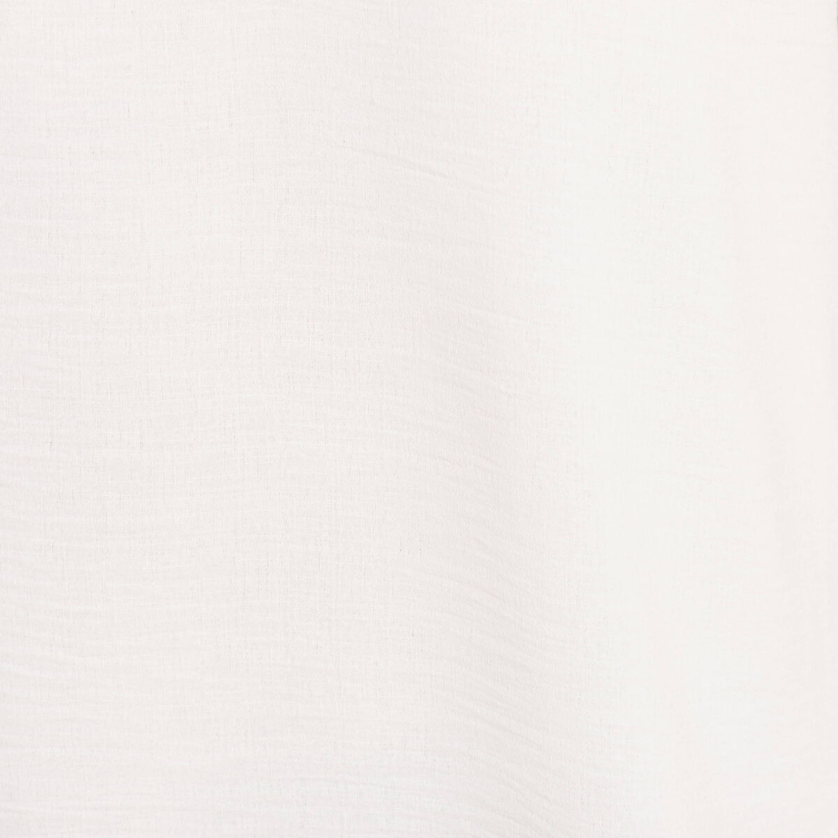 Blouse ample col en V ecru femme