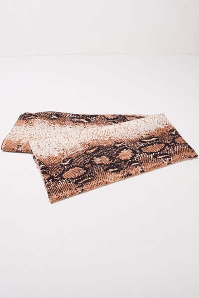 Foulard beige femme