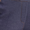 Jean large 7/8&egrave;me denim brut femme