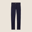 Jean magique Le L&eacute;ger coupe ajust&eacute;e long denim brut femme