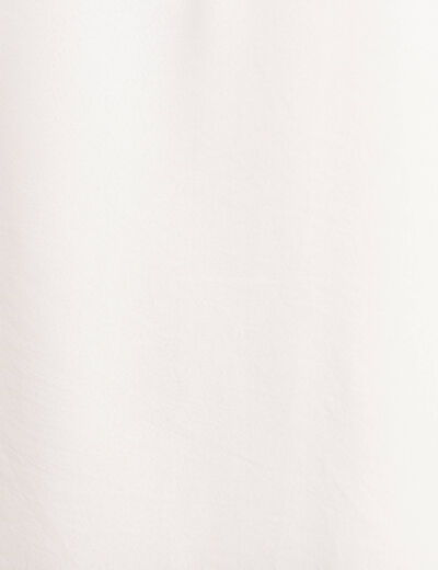 Blouse manches longues ecru femme