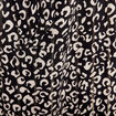 Robe droite ceinturée noir femme