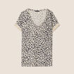 T-shirt manches courtes sable femme