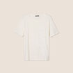 T-shirt manches courtes ecru femme