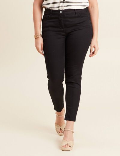 Pantalon magique Le L&eacute;ger coupe ajust&eacute;e noir femme