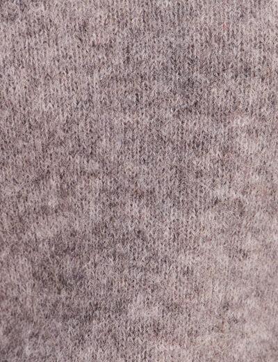 Pull sans manches gris fonc&eacute; femme