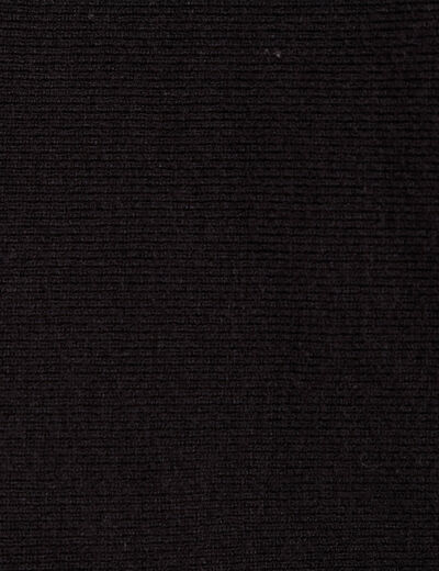 Pull manches longues strass noir femme