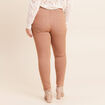 Pantalon magique Le L&eacute;ger coupe ajust&eacute;e marron femme