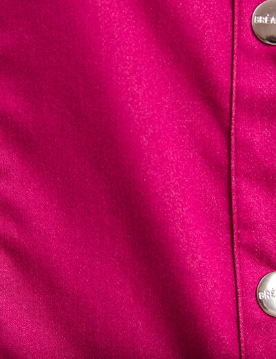 Robe fourreau réversible rose fushia femme