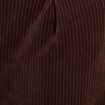 Pantalon large velours marron femme