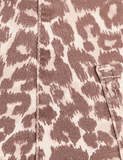 Pantalon magique Le L&eacute;ger coupe barrel beige femme