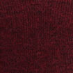 Pull bi-mati&egrave;re col tunisien bordeaux femme