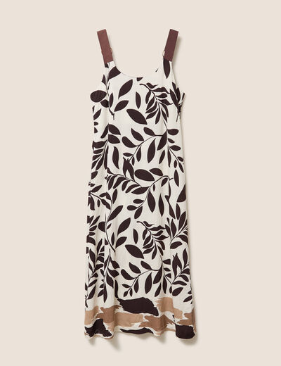 Robe longue &eacute;vas&eacute;e noir femme