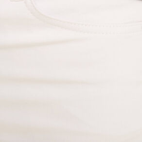 pantalon droit taille haute 78eme blanc femme Pantalon droit taille haute 7/8ème blanc femme