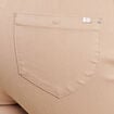 Pantalon magique L'Unique effet brillant taupe femme