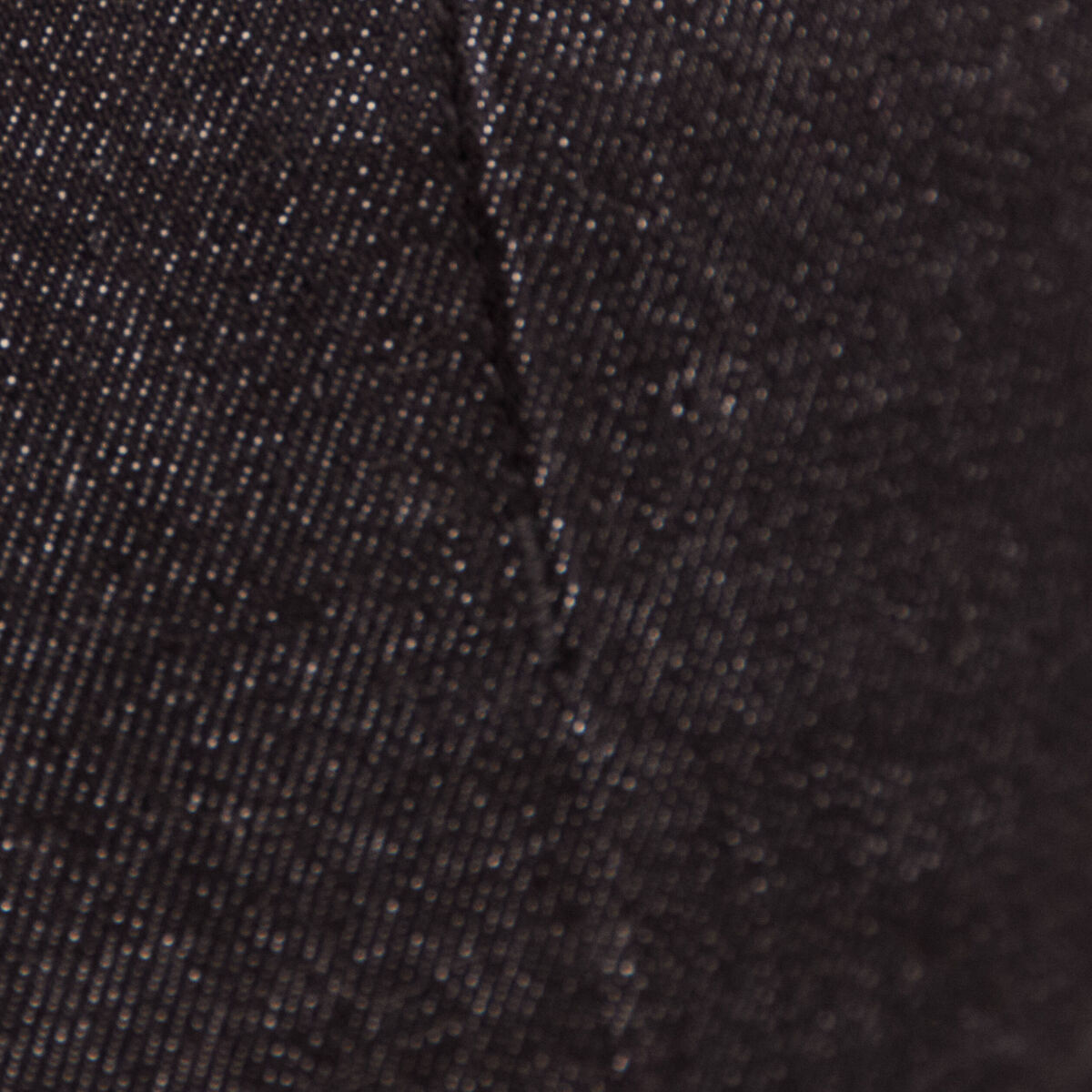 Jean droit ceintur&eacute; taille standard noir femme