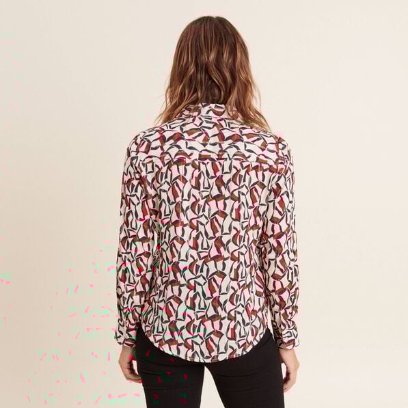 chemise manches longues rouge femme Chemise manches longues rouge femme