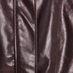 Blouson col montant marron femme
