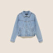 Veste denim denim double stone femme