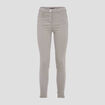 Pantalon léger taille standard 7/8ème vert clair femme
