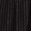 Robe longue droite fluide noir femme