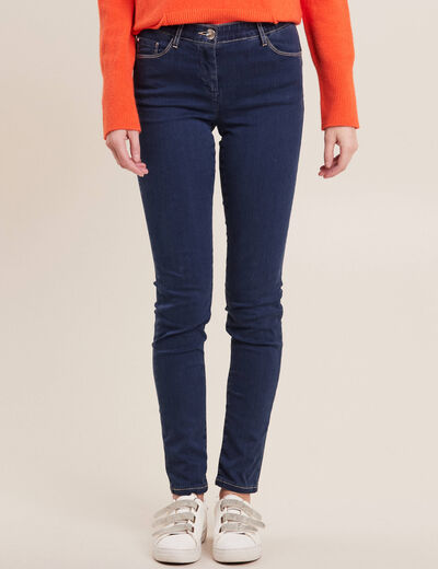 Pantalon magique ajusté denim stone femme