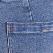 Bermuda en denim denim stone femme