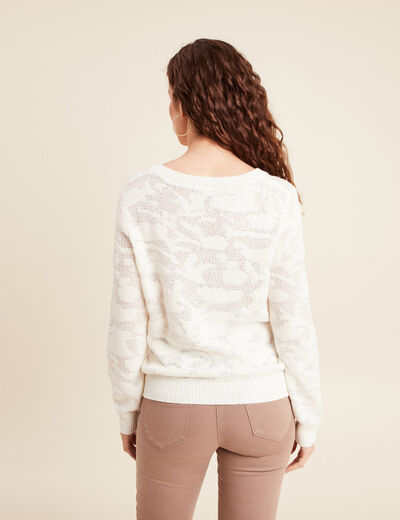 Pull Femme DUOEASE Col V Manches Longues - Sweatshirt Décontracté Léger - Automne/Hiver