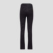 Pantalon ajusté denim noir femme
